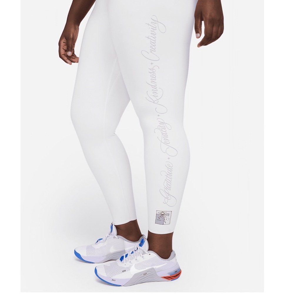 NWT Nike One Luxe Women's Mid-Rise 7/8 Leggings Plus Size 1X DO6413 511